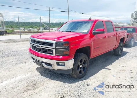 2015 Chevrolet Silverado 1500 2Lt из США, поврежденный, VIN 3GCUKREC4FG133979